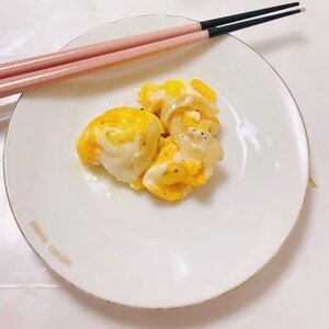 ものすごーく簡単！新玉ねぎの卵炒め